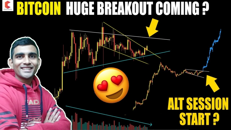 BITCOIN huge breakout coming?, is ALT session start ? DOGE,LINK,VET coin – CRYPTOVEL