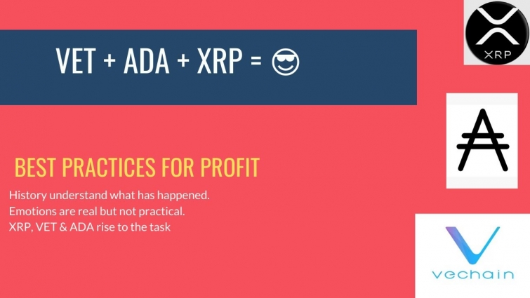XRP + ADA + VET = 😎🛴🚲🏍