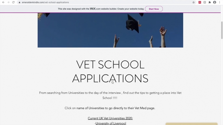 VET MED ENTRY REQUIREMENTS PDF
