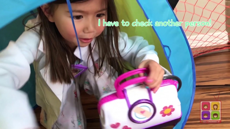 [ABC Kids]  Doctor Pretend Play & Baby Delivery | Maddie | Diana and Roma | BST Kids | Nastya | Emma