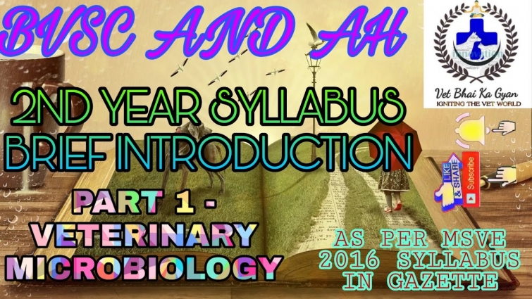 VETERINARY MICROBIOLOGY SYLLABUS (2ND YEAR SYLLABUS)