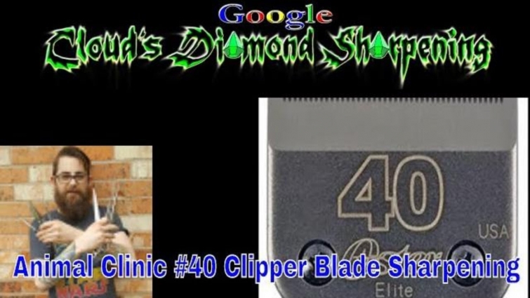 Clipper Blade Sharpening for Veterinarian and Animal Clinics.