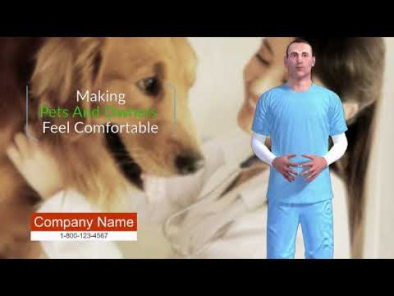 Sample 3D Avatar Video Ad "Veterinarian" – Web Services Pro