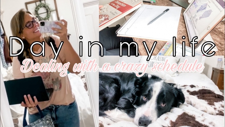 DAY IN MY LIFE IN VETERINARY SCHOOL // crazy schedules, Anki cards, & how I’m studying for week 2