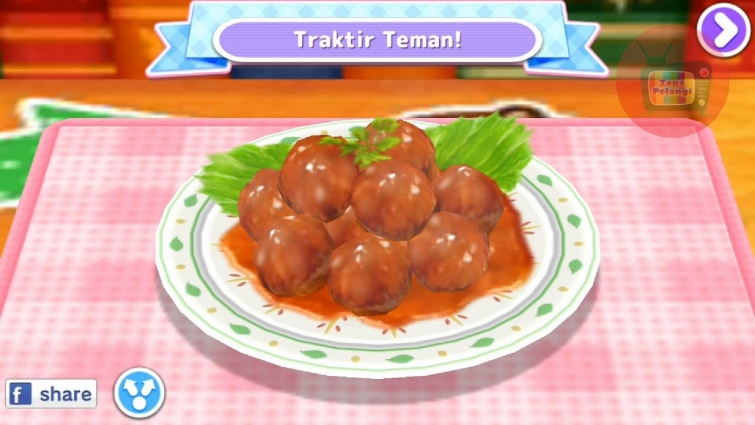 Mari Kita Membuat Bakso Daging, Pedaass…! ] Zona Pelangi [ Cooking Mama: Let's cook!