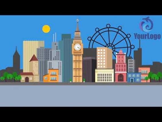 Travel 2D Animated  Promo Video
