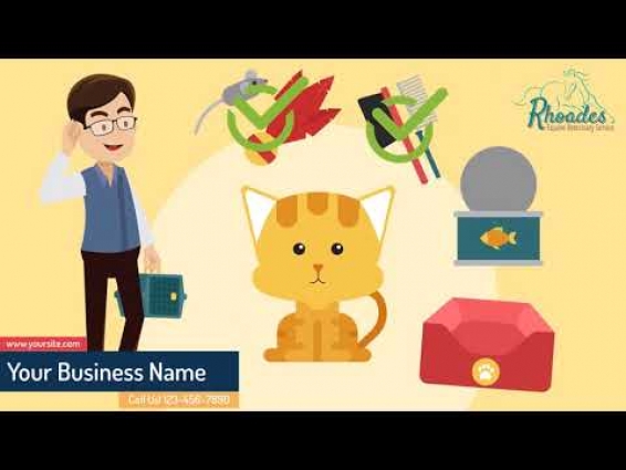 Veterinarian 2D Animated Promo Video