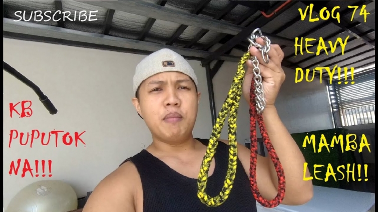 SIGURADO BUNTIS NA! HEAVY DUTY STAINLESS MAMBA LEASH AMERICAN BULLY DOGS | DON RAIDER VLOG 74