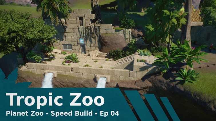 🩺 Veterinary Surgery | Planet Zoo | Speed Build – Tropic Zoo Ep. 04