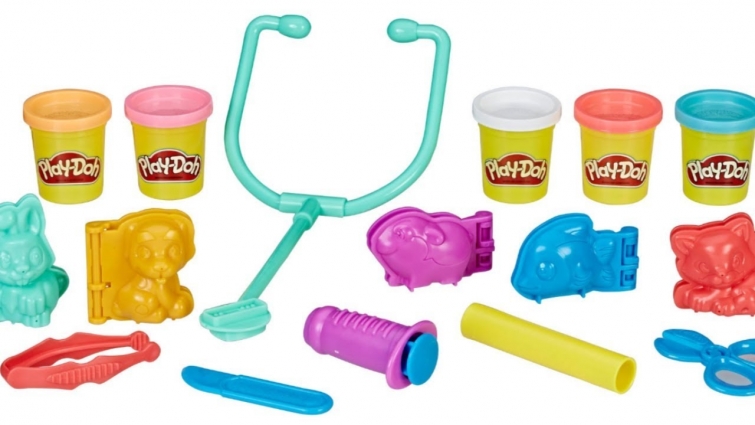 PLAY-DOH VETERINARIAN SET/HOW VETERINARIANS HELP ANIMALS