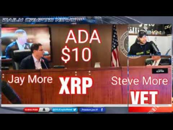 #ADA $10 INCOMING #XRP $30 STEVE JAY GET SOME VET. IOHK and the UN GAME TIME