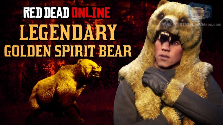 Red Dead Online – Legendary Golden Spirit Bear Mission [Animal Field Guide]